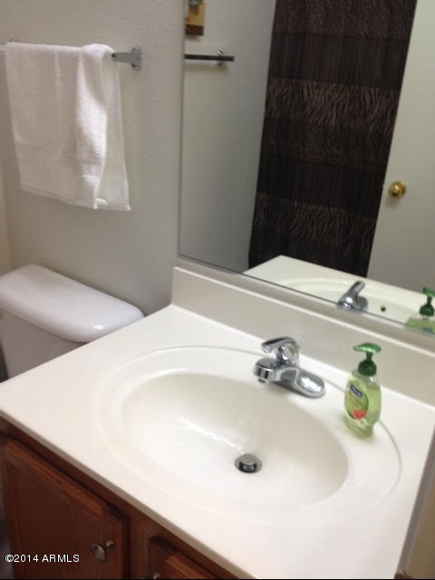 1250 South Rialto, Unit 62 Mesa, AZ 85209 - Photo 21 of 24 a bathroom with a sink and a mirror