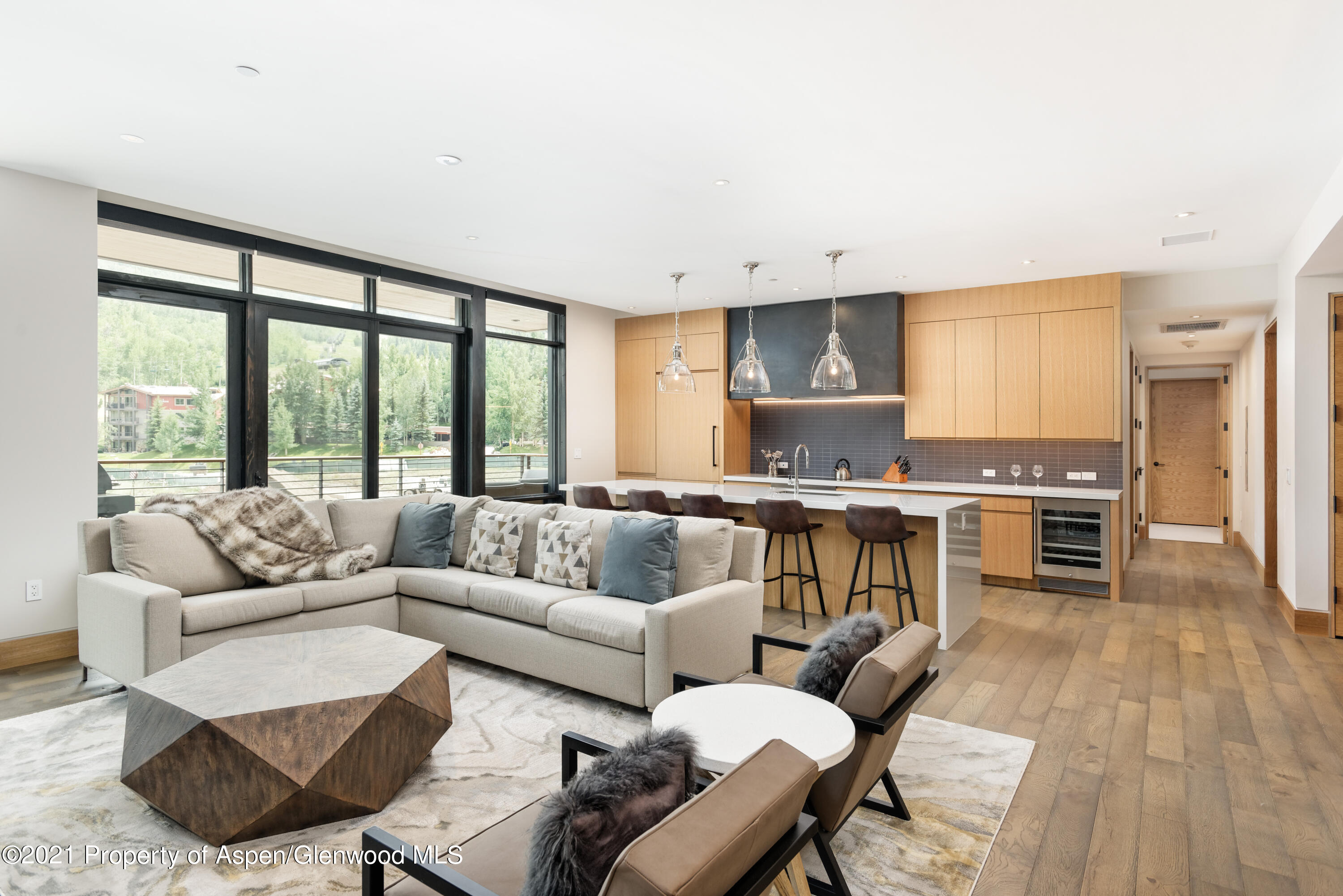 77 Wood Road, Unit 606 Snowmass Village, CO 81615 - Photo 8 of 15 Living Room-2-606EOneSnowmass_HiRes