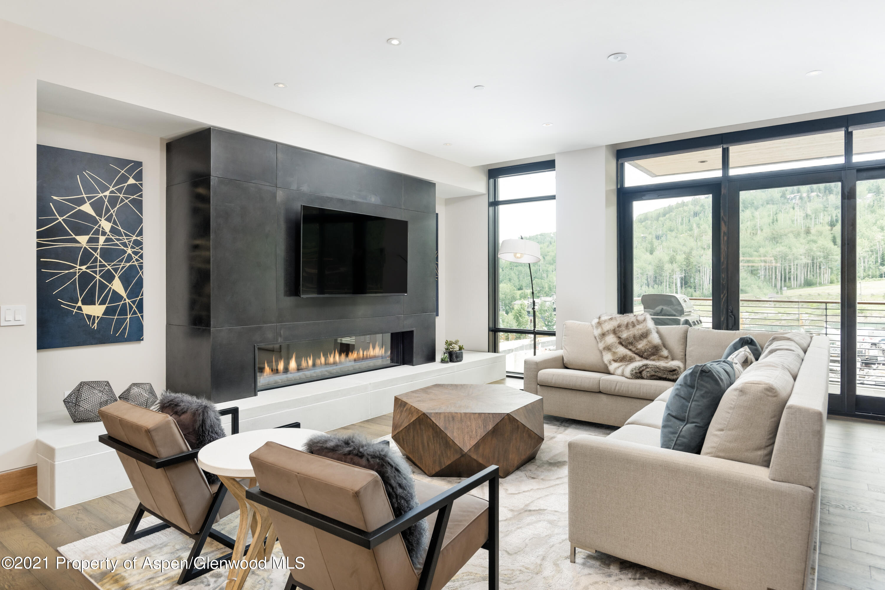 77 Wood Road, Unit 606 Snowmass Village, CO 81615 - Photo 10 of 15 Living Room-3-606EOneSnowmass_HiRes