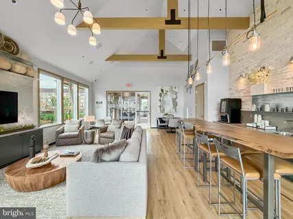 a front view of building with street