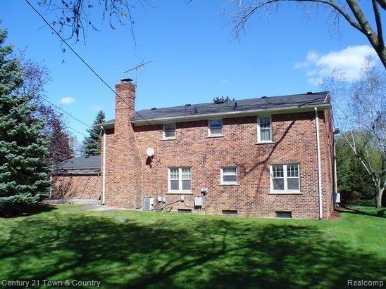 730 Birch Tree Lane Rochester, MI 48306 - Photo 20 of 23 Back of Home