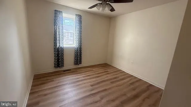 wooden floor in an empty room