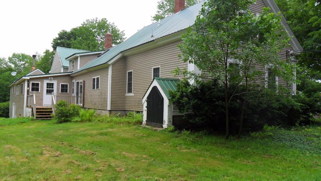 125 Stevens Corner Road West Newfield, ME 04095 - Photo 5 of 34 back yard, deck, bulkhead