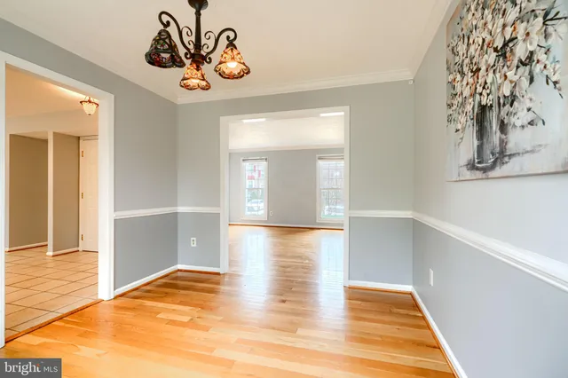 a view of empty room