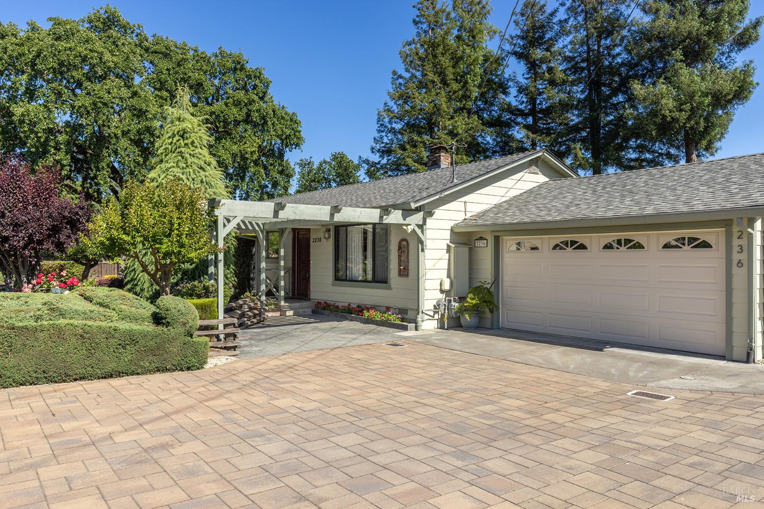 2236 West Hearn Avenue Santa Rosa, CA 95407 - Photo 6 of 56 a view of a house with a yard and pathway