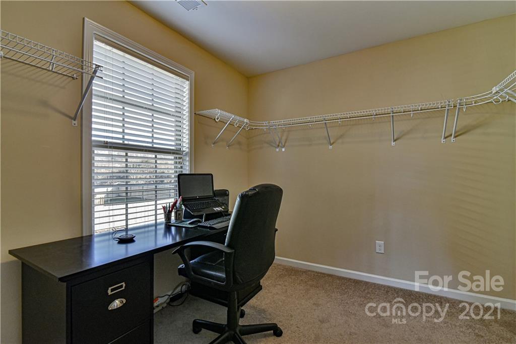 74 North River Road Fletcher, NC 28732 - Photo 25 of 29 a view of a workspace with a window