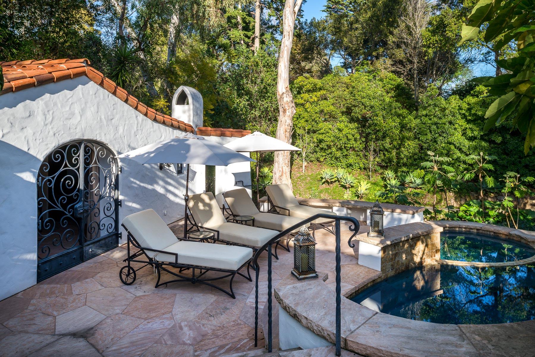 470 Hot Springs Road Montecito, CA 93108 - Photo 17 of 20 Cabana and Spa