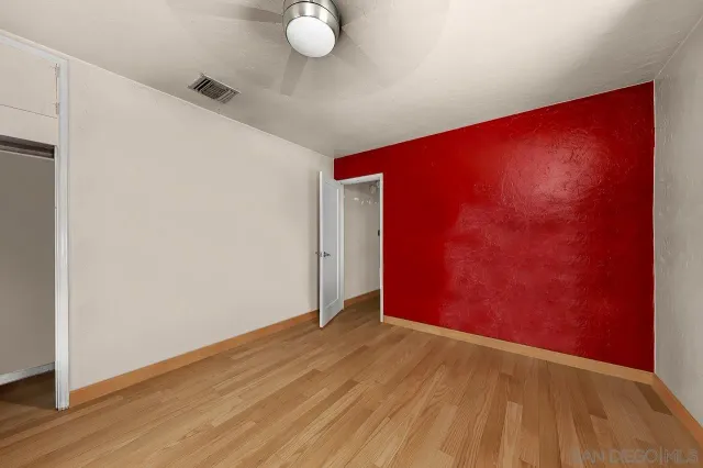 a view of empty room