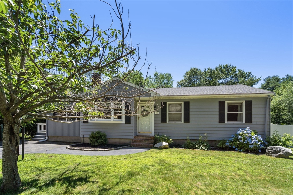 26 Miller Road Easton, MA 02356 - Photo 2 of 29 front view of a house with a yard