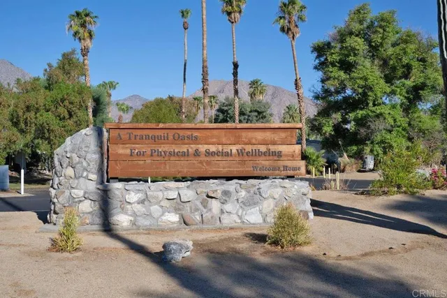 a view of a sign board