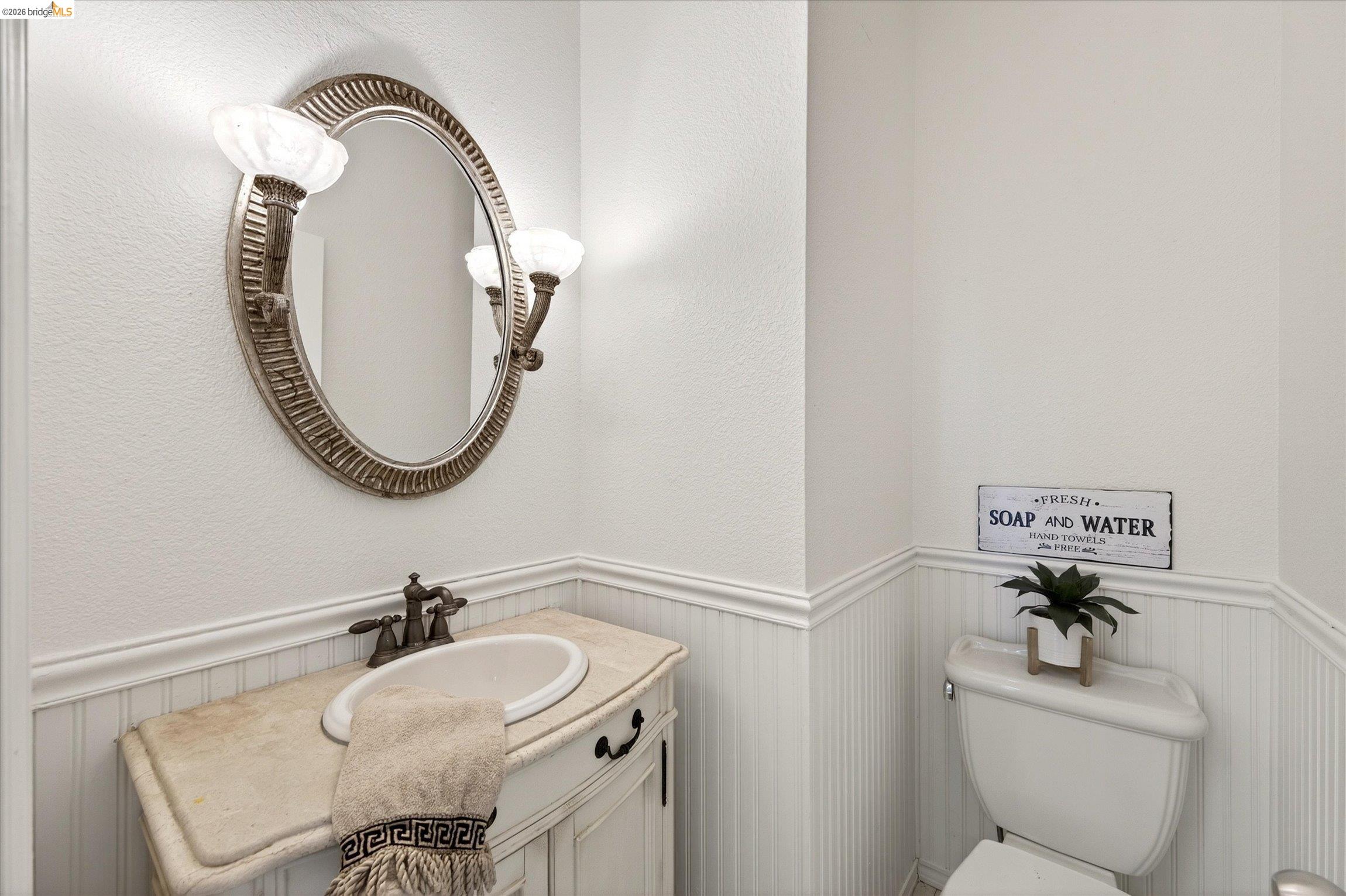 1120 Deerpark Road Oakley, CA 94561 - Photo 26 of 30 White paneled wainscoting with decorative trim