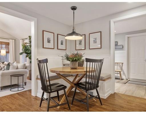 19 Woodridge Road Wellesley, MA 02482 - Photo 11 of 34 a dining room with furniture and window