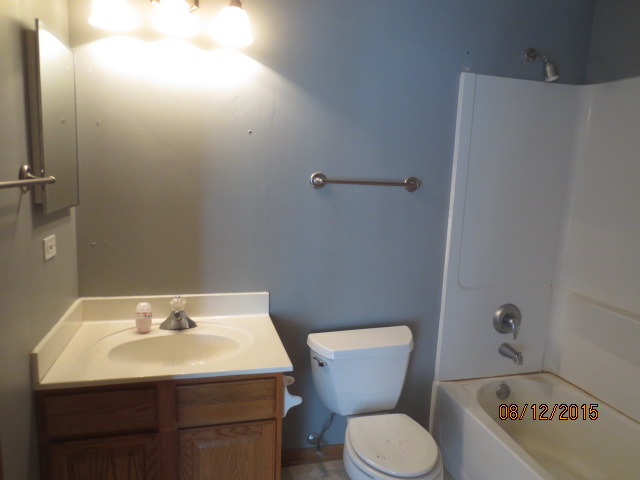 10549 Wakefield Lane Huntley, IL 60142 - Photo 16 of 19 a bathroom with a sink a toilet and mirror