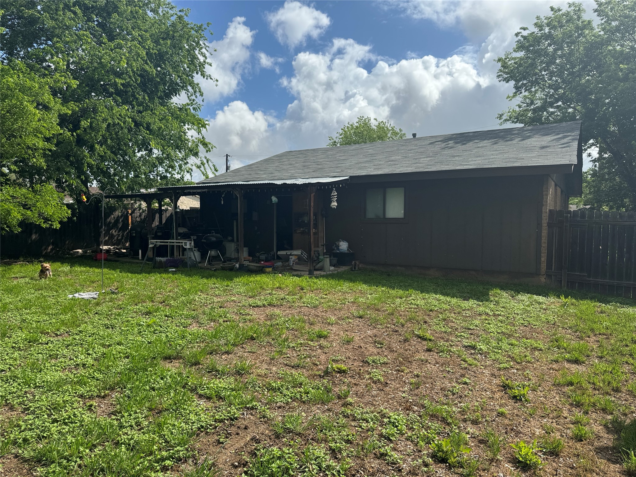 1704 Walnut Street Georgetown, TX 78626 - Photo 9 of 10 Back patio as is.