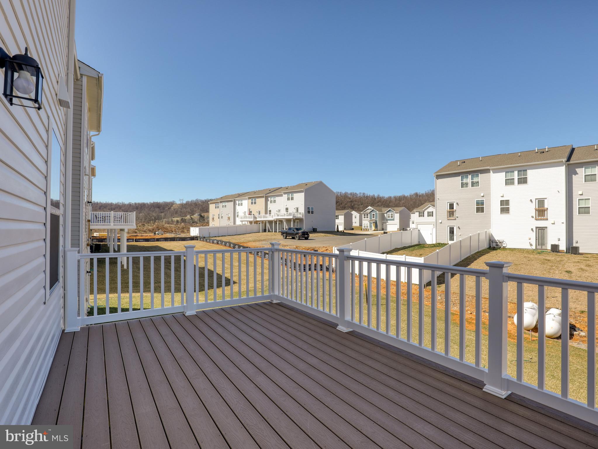 58 Thrower Road Hedgesville, WV 25427 - Photo 12 of 42 a view of a balcony with wooden floor