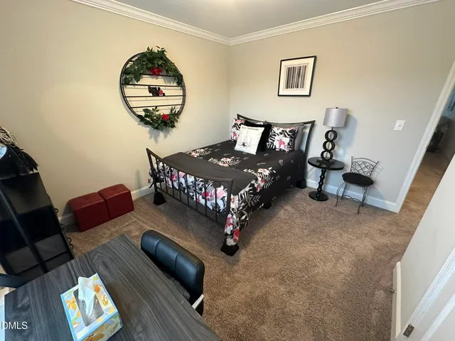 a bathroom with a sink double vanity granite and a mirror