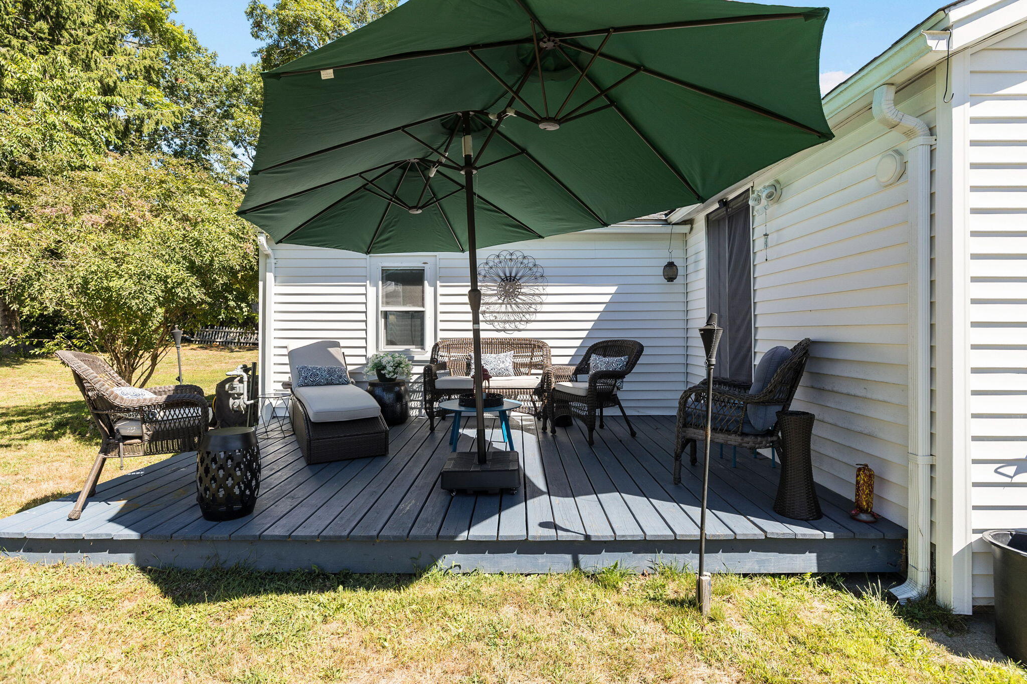 24 Butler Street Buzzards Bay, MA 02532 - Photo 20 of 37 a view of a swimming pool with a patio