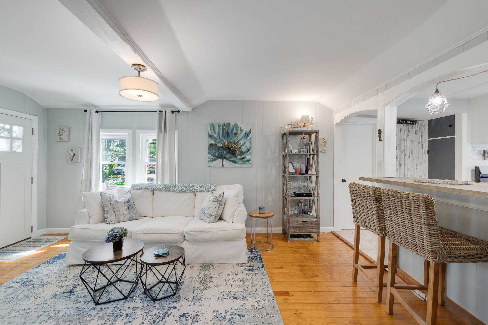 24 Butler Street Buzzards Bay, MA 02532 - Photo 7 of 37 a living room with furniture and a wooden floor