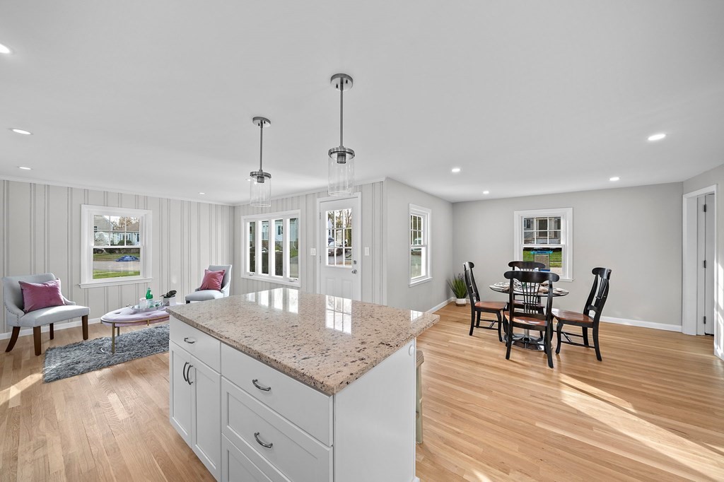 14 Curtis Road Canton, MA 02021 - Photo 5 of 23 a view of a dining room with furniture window and wooden floor