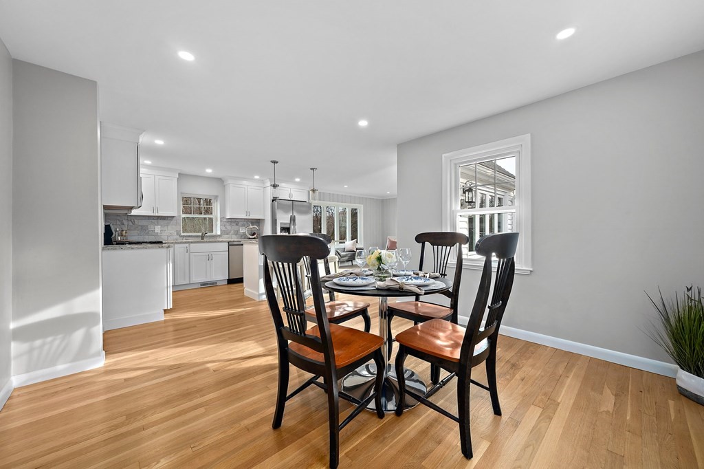 14 Curtis Road Canton, MA 02021 - Photo 10 of 23 a view of a dining room with furniture and wooden floor