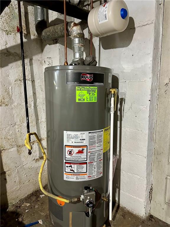 544 Woodward Avenue McKees Rocks, PA 15136 - Photo 11 of 13 a picture of water heater room