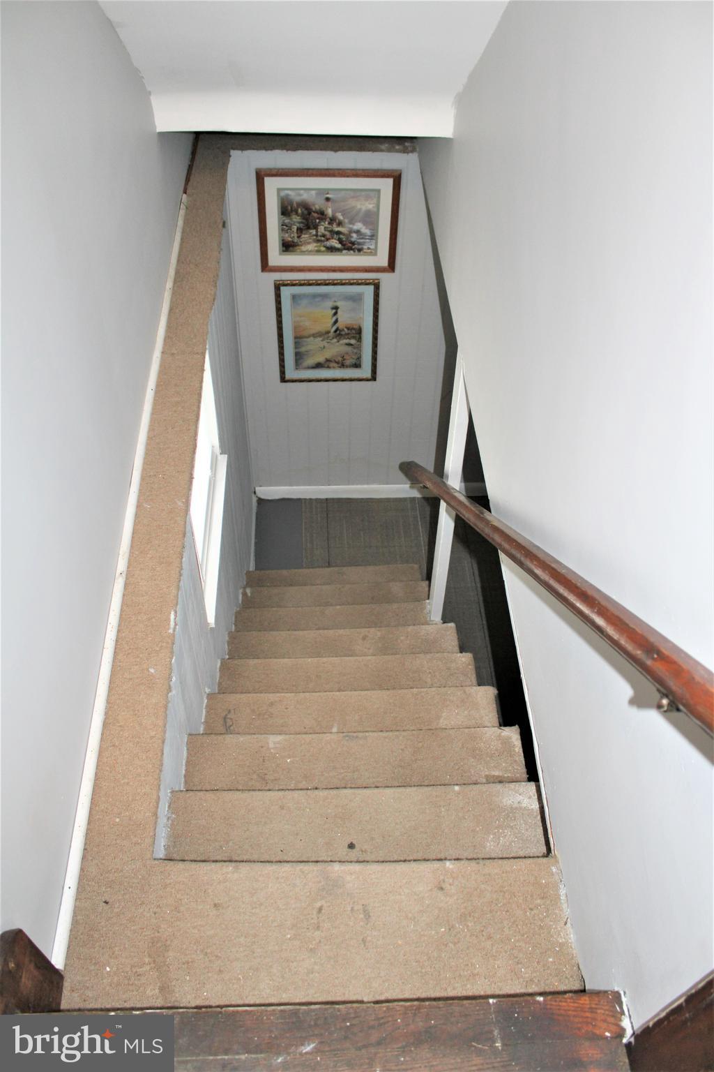 14706 Winchester Road Southwest Cresaptown, MD 21502 - Photo 33 of 39 Staircase To Lower Level