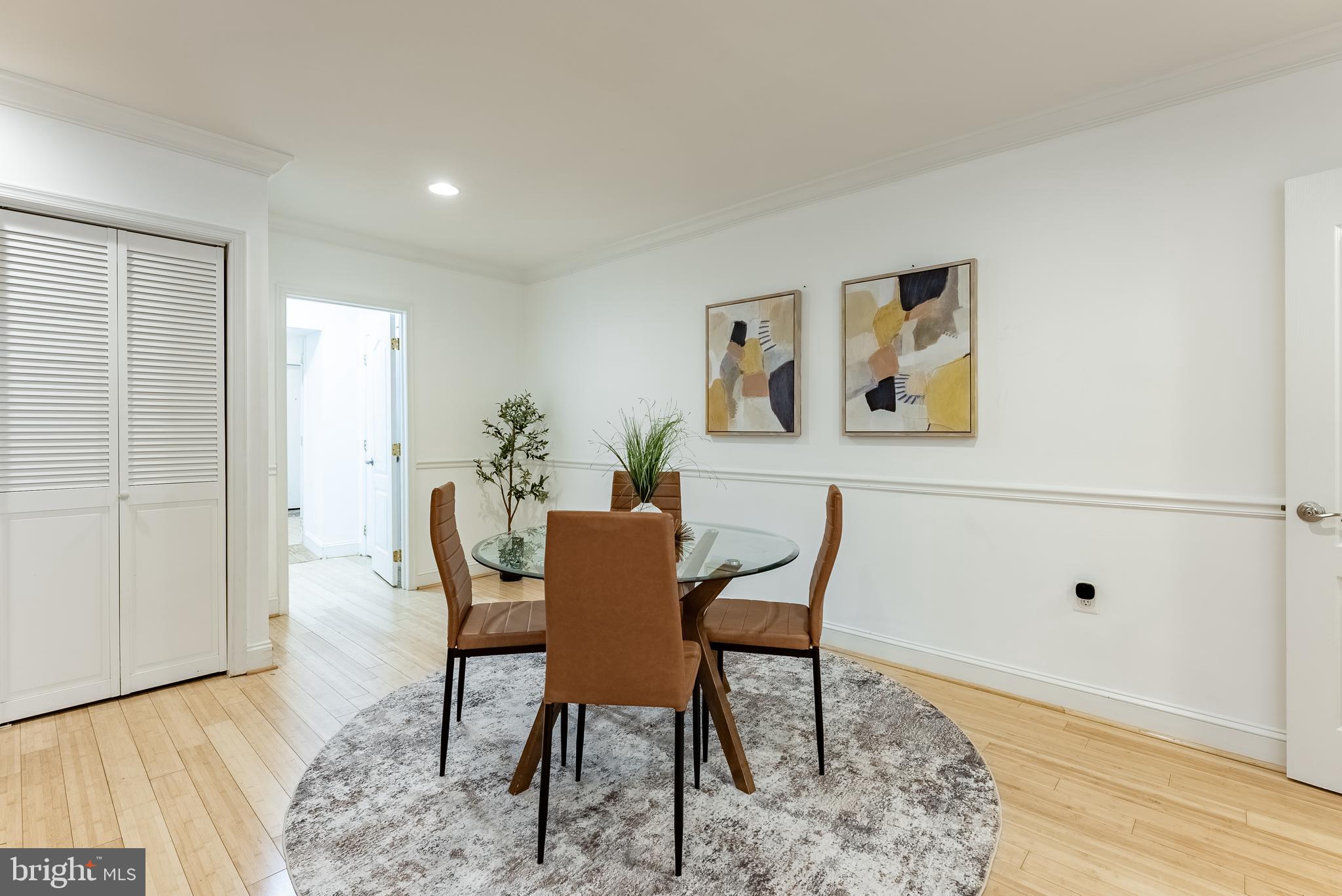 1840 D Street Northeast, Unit 1 Washington, DC 20002 - Photo 13 of 40 a view of a dining room with furniture