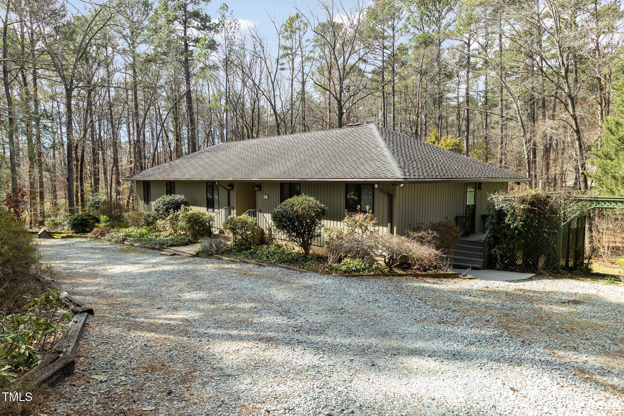 3514 Ridge Road Durham, NC 27705 - Photo 38 of 38 a front view of a house with garden