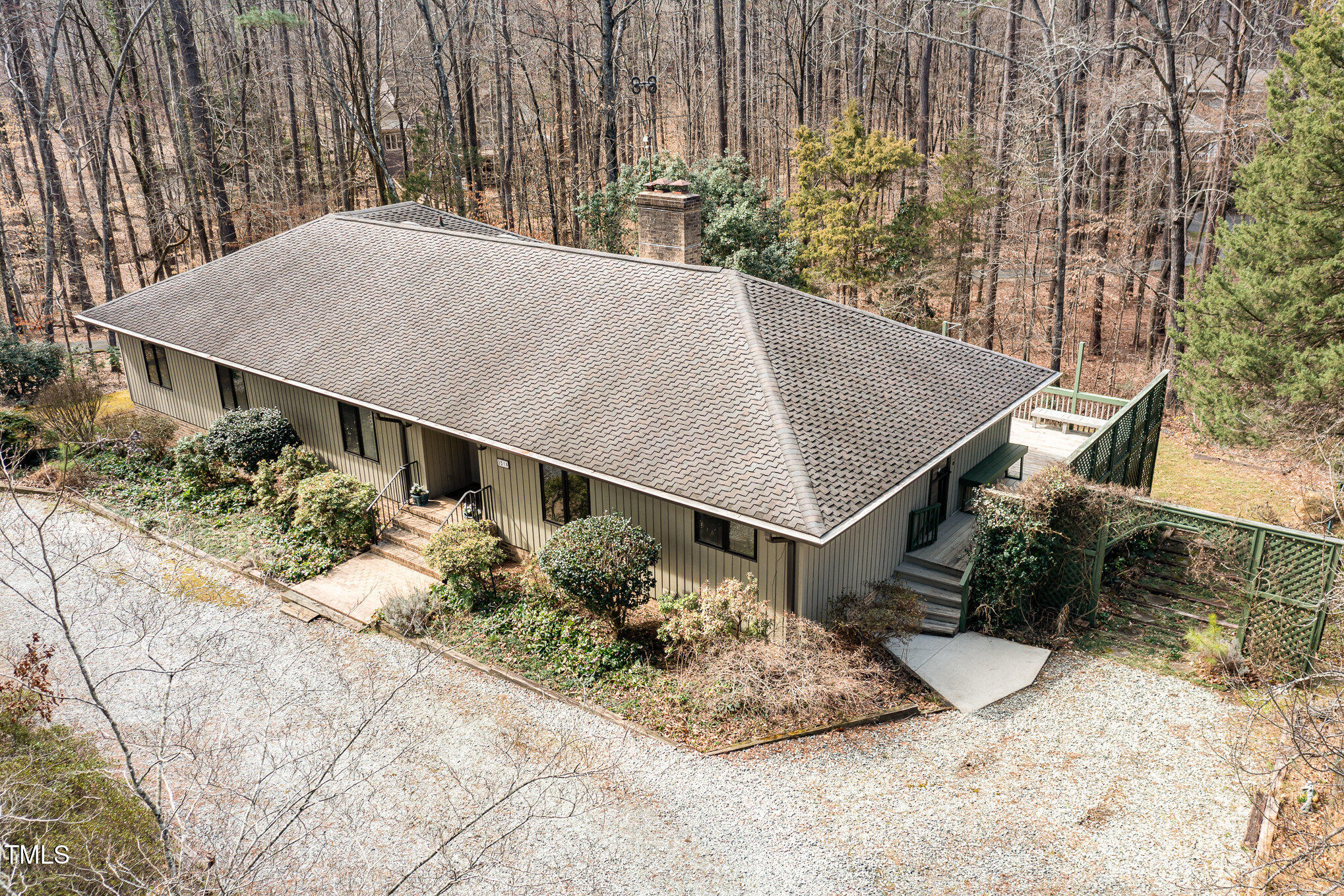 3514 Ridge Road Durham, NC 27705 - Photo 4 of 38 front view of a house with a yard