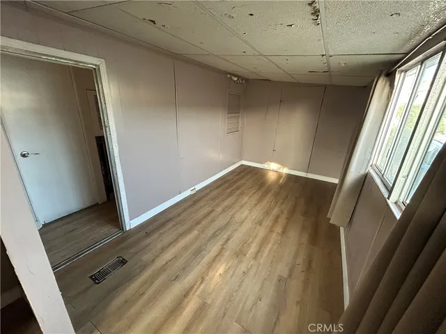 a view of wooden floor