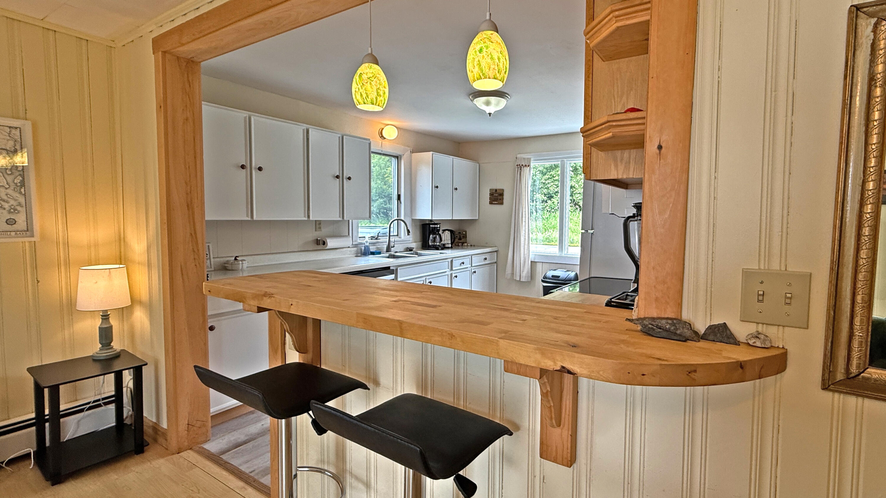 585 North Lubec Road Lubec, ME 04652 - Photo 10 of 31 Living Room into Kitchen