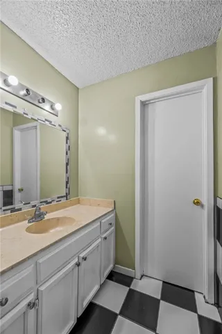 a view of a room with a wardrobe space