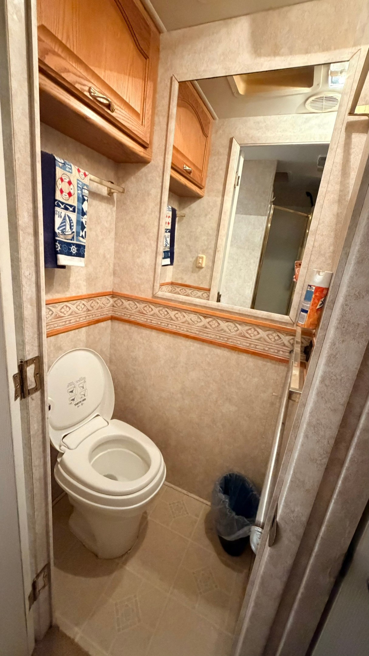 361 Medina Drive Trinity, TX 75862 - Photo 15 of 46 a bathroom with a toilet and a sink