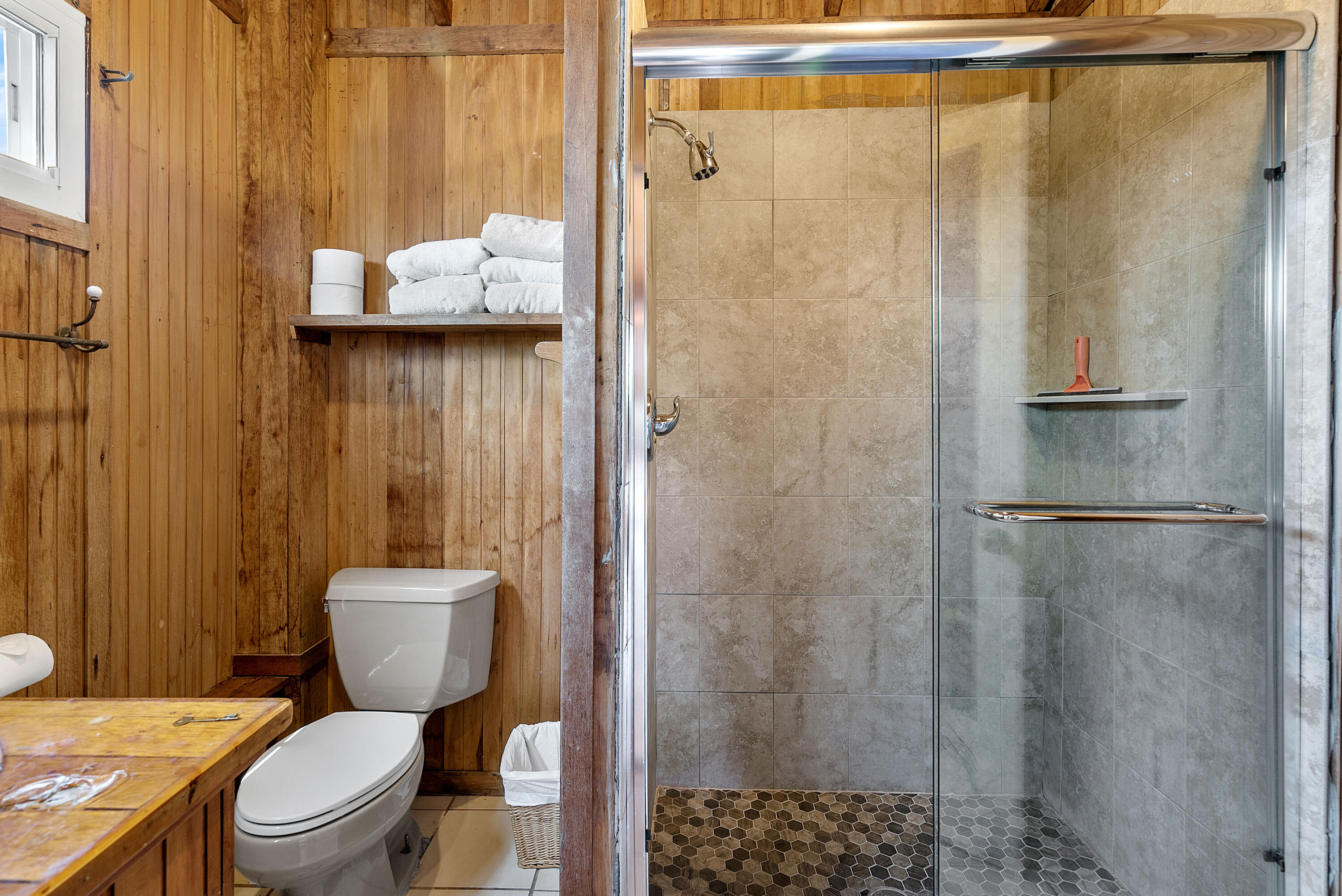 18 North Channel Drive Key Largo, FL 33037 - Photo 7 of 40 a bathroom with a toilet a sink and shower