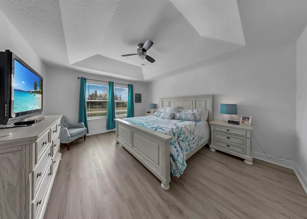 10212 Newel Valley Loop Riverview, FL 33569 - Photo 11 of 72 a bedroom with a bed and a flat screen tv