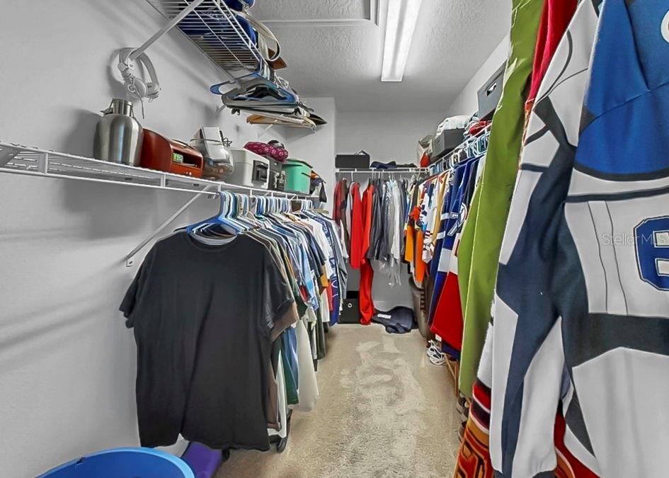 10212 Newel Valley Loop Riverview, FL 33569 - Photo 12 of 72 a view of walk in closet with clothes and shoes