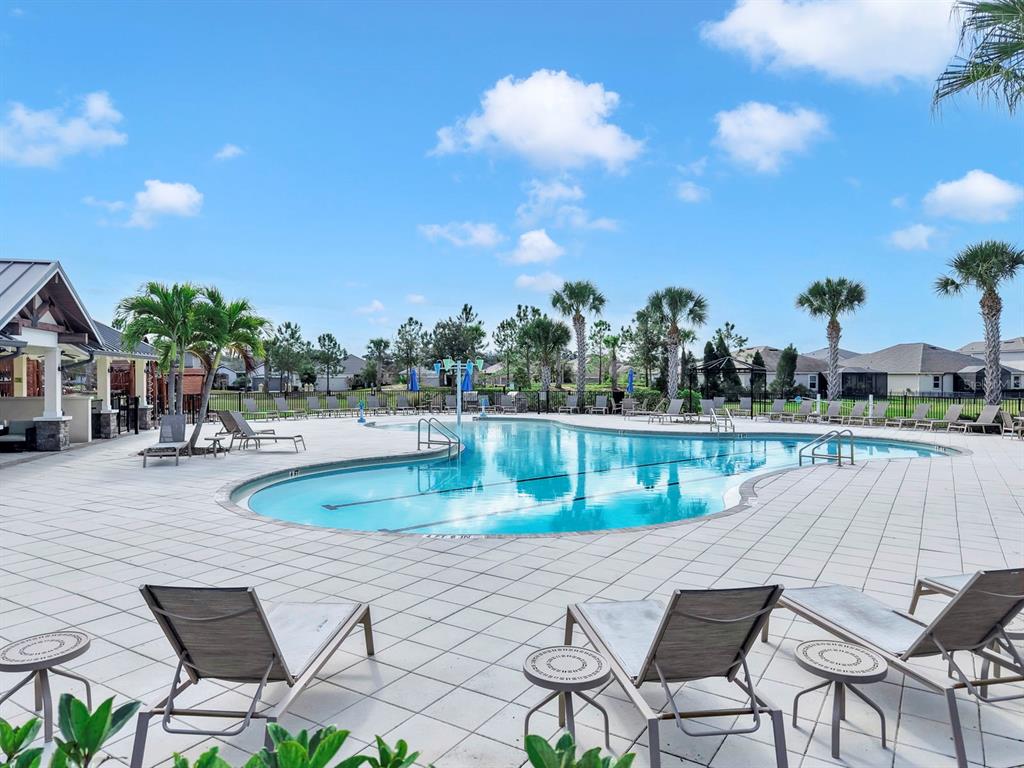 10212 Newel Valley Loop Riverview, FL 33569 - Photo 60 of 72 a view of a swimming pool with lounge chairs