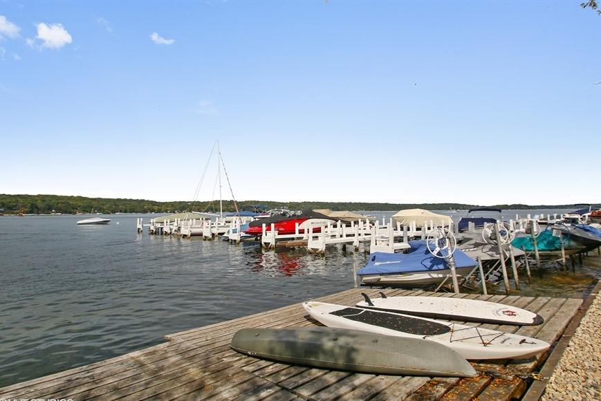 603 Agaming Road Fontana, WI 53125 - Photo 63 of 68 Ramp space for kayaks and paddle boards, jetskis and more.