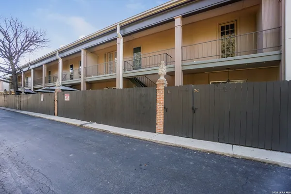 front view of a house with a street