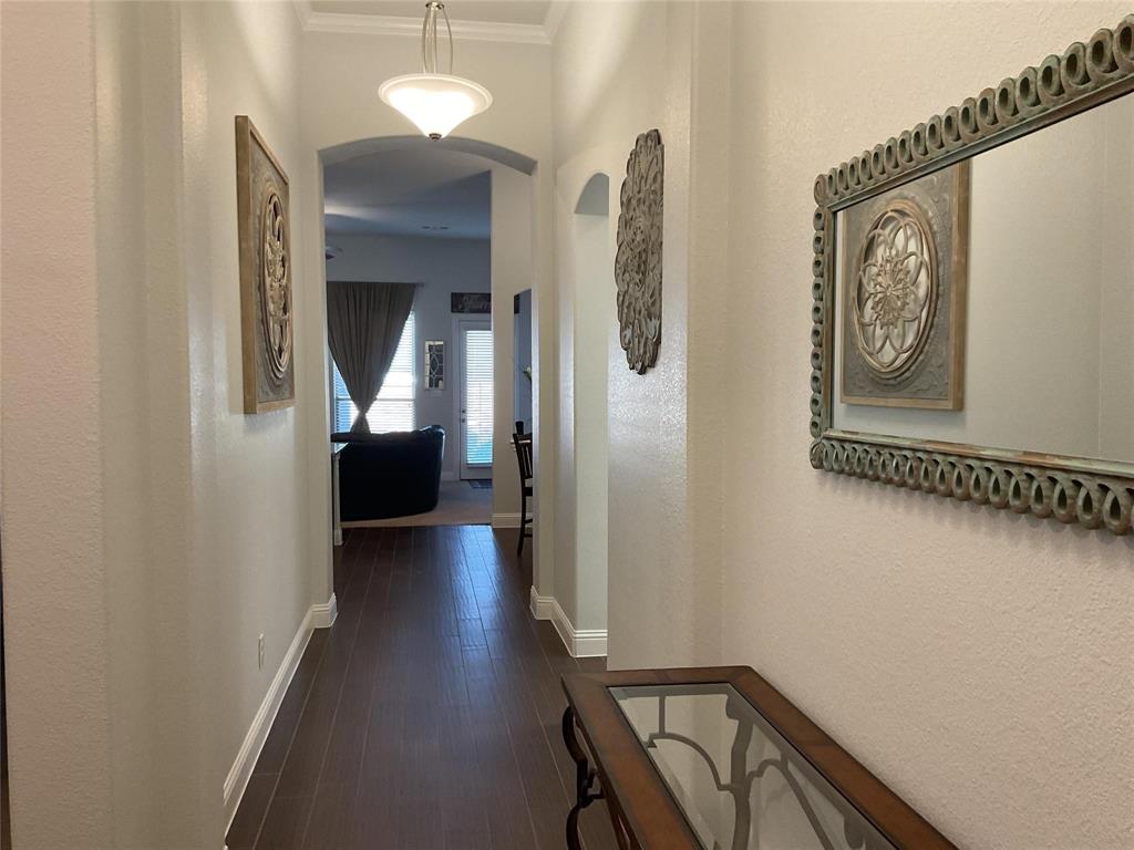 2805 Newsom Ridge Drive Mansfield, TX 76063 - Photo 5 of 33 a view of gallery with wooden floor
