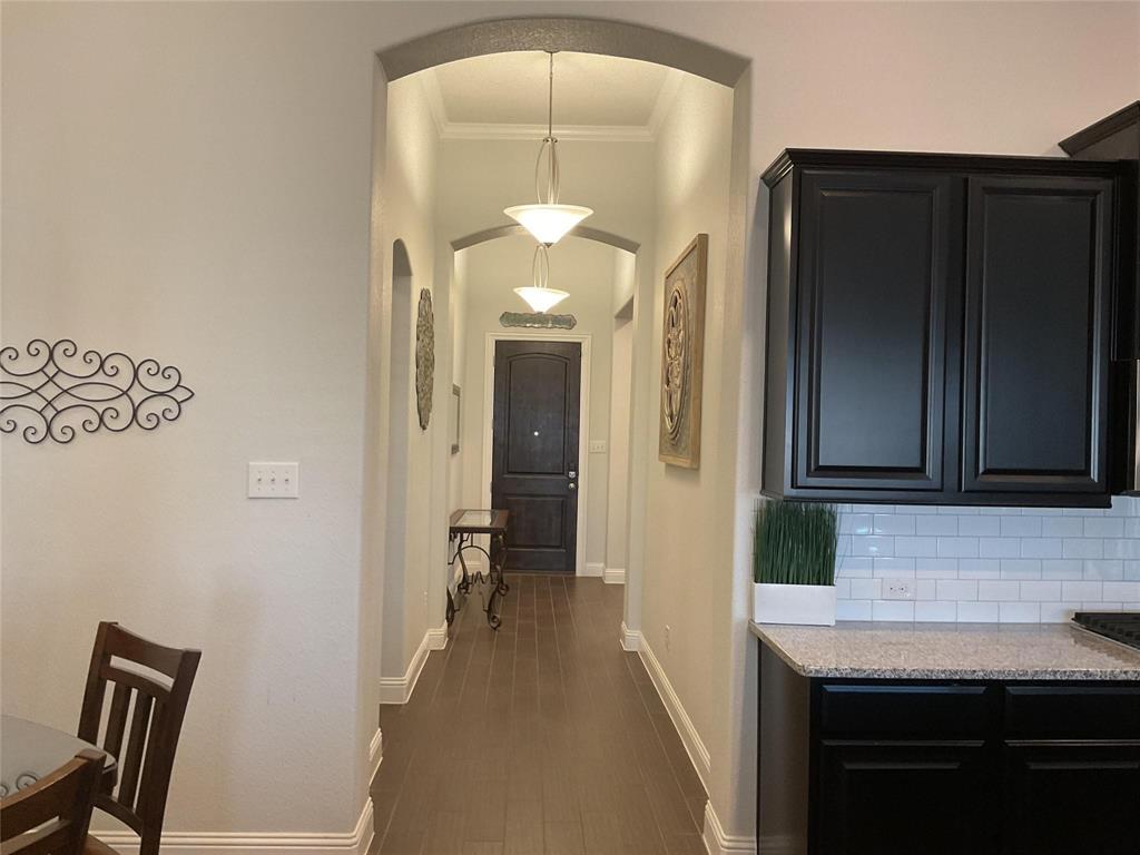 2805 Newsom Ridge Drive Mansfield, TX 76063 - Photo 6 of 33 a view of a hallway with entryway door
