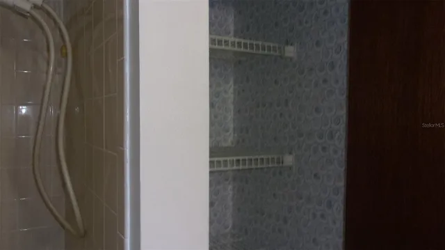 a close view of shower tap