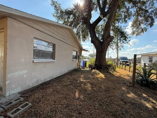 a view of outdoor space and yard