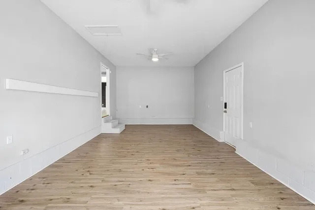 a view of empty room