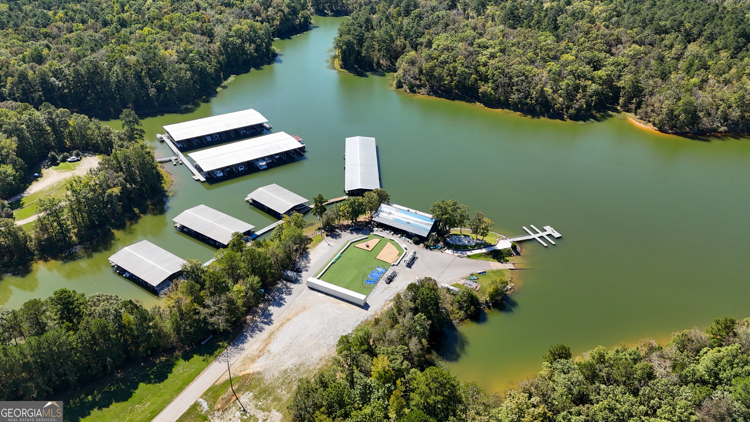 3 Calhoun Falls Highway Elberton, GA 30635 - Photo 8 of 14 an aerial view of a house with ocean view