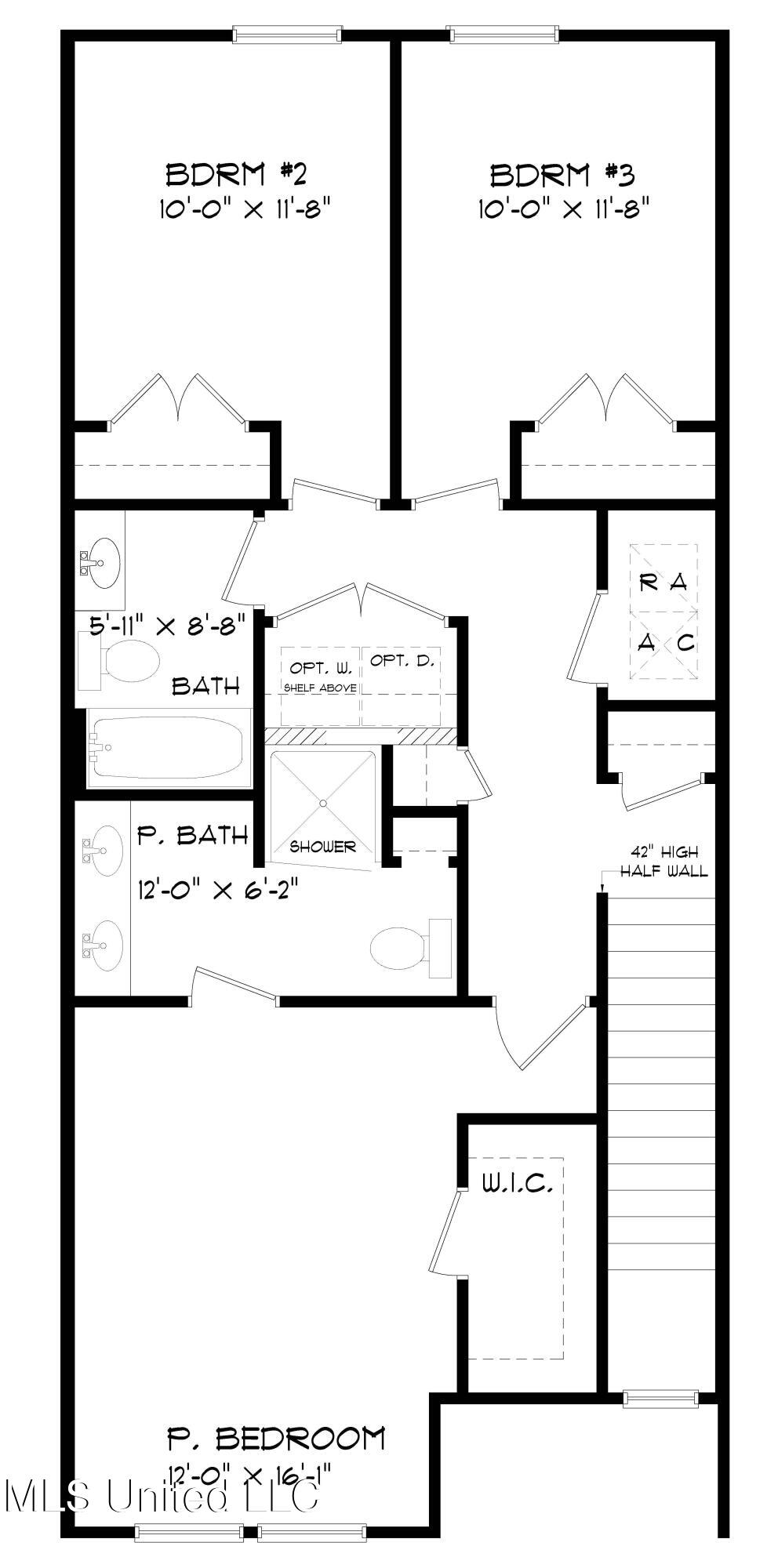 148 Debuys Road Biloxi, MS 39531 - Photo 33 of 33 PALM_TOWNHOME_B_SECOND_FLOOR_PLAN