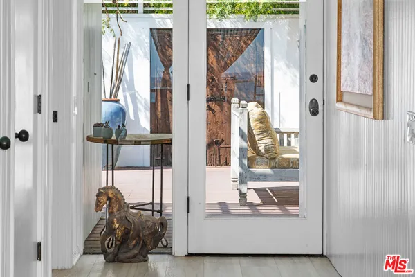 a view of a bathroom with shower