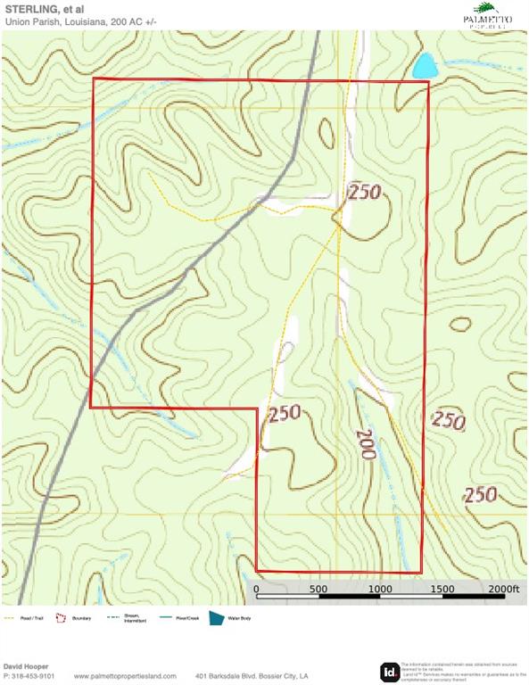 0 William Colvin Road Bernice, LA 71222 - Photo 20 of 21 Map / location of property area