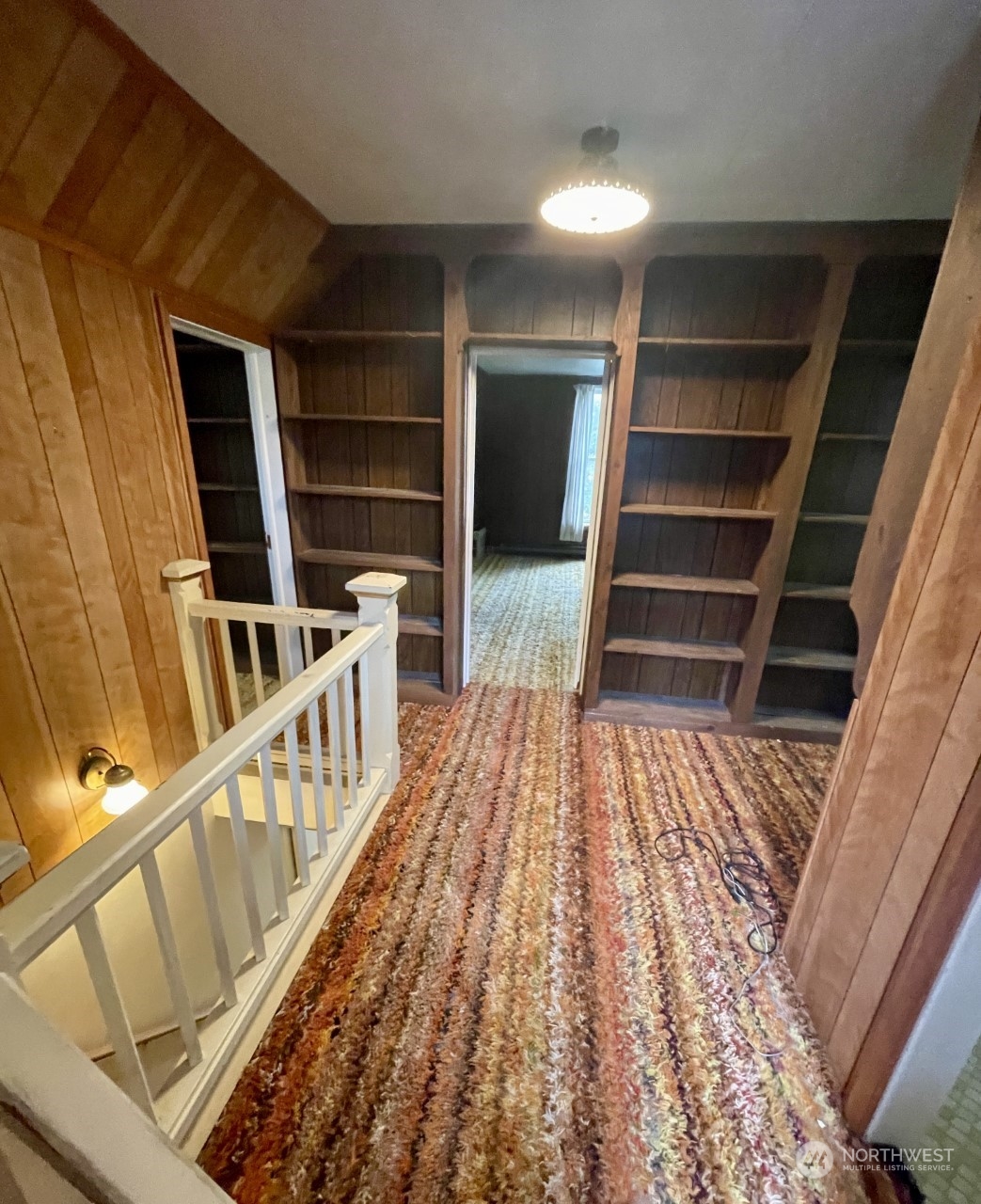 1912 Tucannon Road Pomeroy, WA 99347 - Photo 8 of 13 a view of entryway with wooden floor and stairs