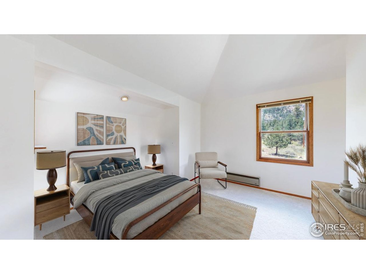 253 Apache Road Lyons, CO 80540 - Photo 15 of 32 Primary Bedroom Mountain Views